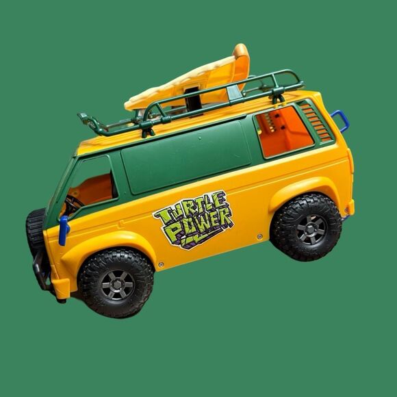 Teenage Mutant Ninja Turtles Mutant Mayhem Pizza Fire Delivery Van - Picture 1 of 9